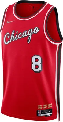 Produktbild von Tshirts Nike Nba Chicago Bulls Zach Lavine City Edition 2021 DB4021657