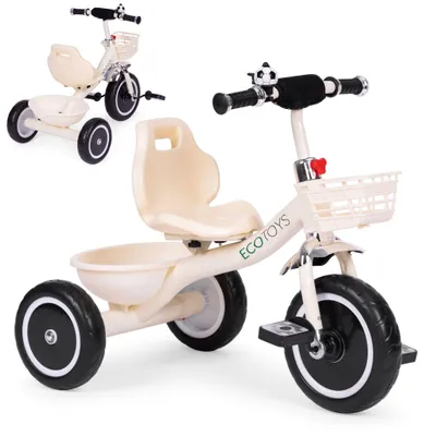 Immagine prodotto di Triciclo per bambini con ruote in EVA e cestini portaoggetti