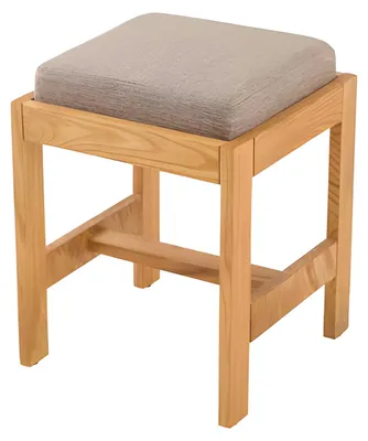 Image de Tabouret en bois brun moderne, polyvalent et durable