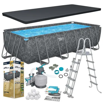 Produktbild von Rahmen-Gartenpool 549 x 274 x 132 cm 11 in 1 Bestway 561KA