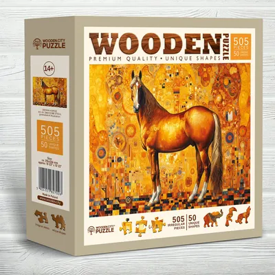 Obrázok produktu pre WOODEN CITY Drevené puzzle Vienna Horse 505 dielikov