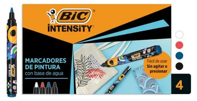 Obrázek produktu pro Bic 5274232 BIC Permanent-Marker Intensity, balení 4 ks v kartonovém blistru