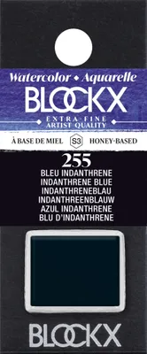 Produktbild von Blockx 3x Aquarellfarbe, Indanthrenblau 1/2 Näpfchen 1,5ml 41255BXC