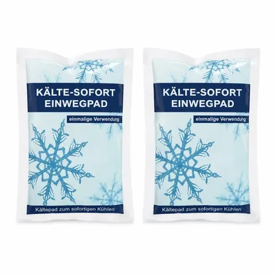 Productafbeelding van Direct verkoelende pads, set van 2 – 15 x 11 cm – Zelf activerend – Ongeveer 20 minuten verkoeling