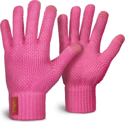 Immagine prodotto di DELPHIN QUEEN Qnity, tinta unita, rosa, guanti da donna, IT-101005238