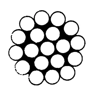 Produktbild von Edelstahl-Drahtseil hart/steif 1x19, 1mm, 250m, A4