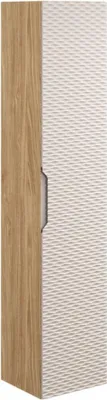 Immagine prodotto di Colonna da bagno YOKA – Beige e rovere chiaro – 1 porta