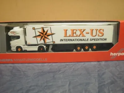 Produktbild von Herpa LKW Scania R Topl./Aerop. Kühl-KSZ LEX-US 305518