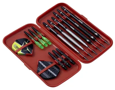 Immagine prodotto di Harrows - Custodia per freccette "Slimcase 6" PP4994 (taglia unica) (rossa)