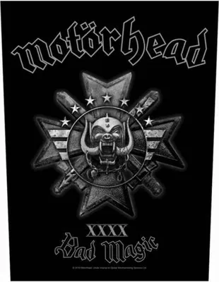 Produktbild von Motörhead Bad Magic Rückenaufnäher