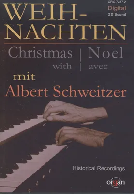 Produktbild von Schweitzer, A: Weihnachten mit A.Schweitzer