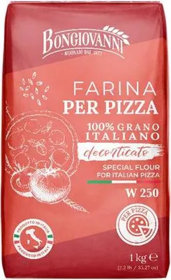 Produktbild von Farina Per Pizza 100% Grano Weizenmehl W250 1kg - Bongiovanni