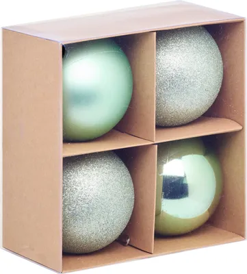 Produktbild von Christbaumkugeln, Ø 10 cm, 4er-Set