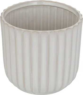 Produktbild von Übertopf Iko aus Steingut 16x16x15cm