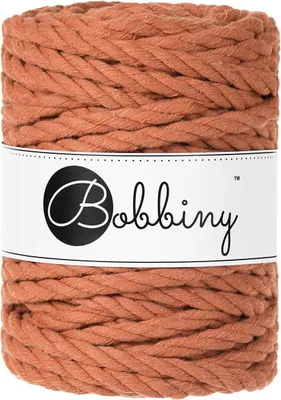 Obrázok produktu pre Bobbiny 3PLY Macramé Rope 9 mm 30 m Terracotta Špagát