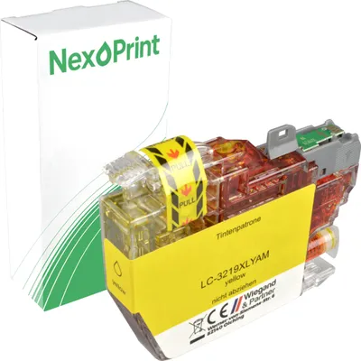 Produktbild von Druckerpatrone kompatibel zu Brother LC-3219XLY yellow MFC-J 6730 DW MFC-J 6535 DW XL MFC-J 6535 DW MFC-J 6530 DW MFC-J 5930 DW