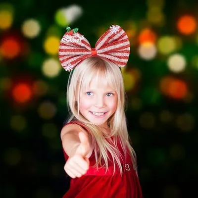 Produktbild von Weihnachtlicher Haarreif für Erwachsene und Stirnband für Weihnachts- und Urlaubspartys