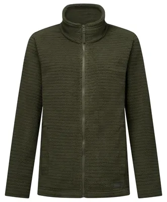 Image de Regatta - Veste polaire "Heidy" pour femmes, fermeture éclair intégrale, modèle RG13283 (taille 44 DE), couleur kaki foncé