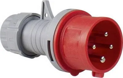 Image de Fiche Mâle CEE - 32 A - 4 pôles - 400 V - 60572