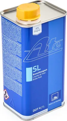 Produktbild von ATE 03.9901-5832.2 DOT 4 Bremsflüssigkeit Brems Flüssigkeit 1L Brake Fluid