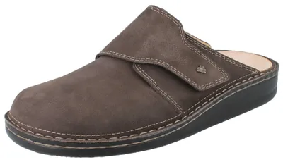 Produktbild von FINN COMFORT Amalfi Herren Clog dunkelbraun Nubukleder - Größe: 42