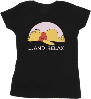 Produktbild von Disney - "Relax" T-Shirt für Damen BI44878 (XL) (Schwarz)