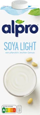 Image de Boisson au soja allégée Alpro Light enrichie en calcium, 1000 ml