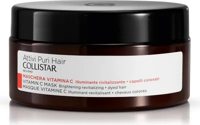 Produktbild von Collistar Vitamina C, 200 ml, Unisex, Gefärbtes Haar, Stumpfes Haar, Farbschutz, Revitalisierend, Glanz, Weichmachend, Topf, AQUA, HYDROXYPROPYL STARCH PHOSPHATE, STEARYL ALCOHOL, BEHENTRIMONIUM CHLORIDE, PROPYLENE GLYCOL,...