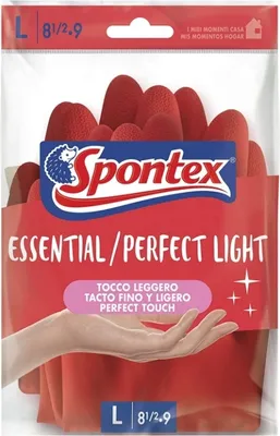Produktbild von Spontex Haushaltshandschuhe Größe L, 2 Paar.