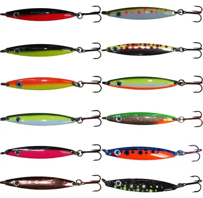 Produktbild von Eisele Eitz-Fly mit Drillingshaken - Meerforellenblinker, Gewicht / Länge / Hakengröße:14g / 8cm / Gr. 4, Farbe:pinky