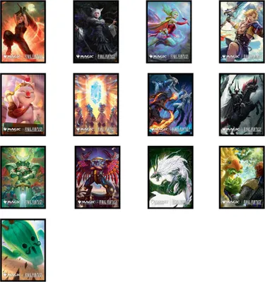Produktbild von 100 Ultra Pro Sleeves - Final Fantasy (66x91mm)