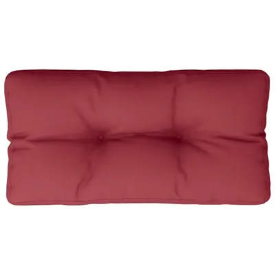 Produktbild von vidaXL Palettenkissen Weinrot 70x40x12 cm Stoff