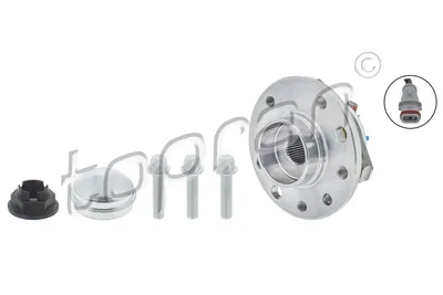 Produktbild von TOPRAN Radlagersatz Vorne Links Vorne Rechts für OPEL ZAFIRA B (A05) 137mm 207 390