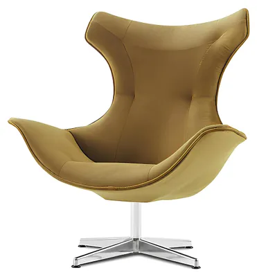 Immagine prodotto di Poltrona moderna in pelle di vero legno in vari colori