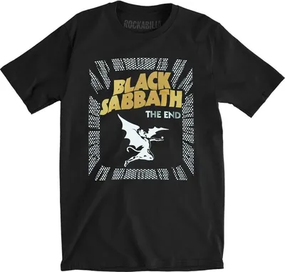Immagine prodotto di Black Sabbath - Maglietta "The End" per uomo/donna Unisex RO672 (XXL) (Nero)