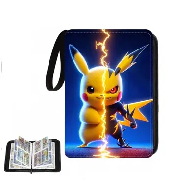 Produktbild von Pokémon Sammelalbum für pokemon Karten Sammelalbum,50 Seiten 400 Karten Kapazität,Sammelkarten Album,Geschenk für Kinder