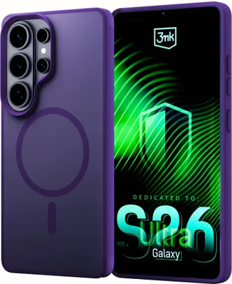 Image de Samsung Galaxy S26 Ultra - Étui Magcase Smoke 3Mk violet