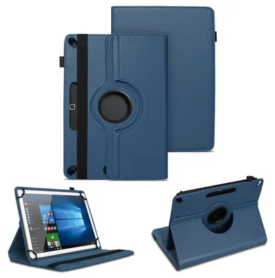 Produktbild von Universal Schutzhülle 10 - 10.1 Zoll Tasche Tablet Hülle Case Cover 360° DrehbarFarben:Blau