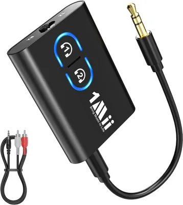 Image de Émetteur-récepteur Bluetooth - Adaptateur audio - Diffusion de musique sans fil - Bluetooth 5.3 AptX