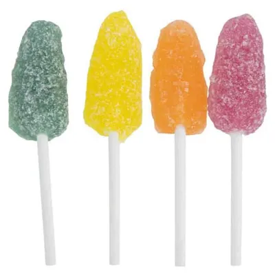 Productafbeelding van Lollywood Gesuikerde Mini Lollies (Likbits) - 2 kilo (plm 450 stuks)