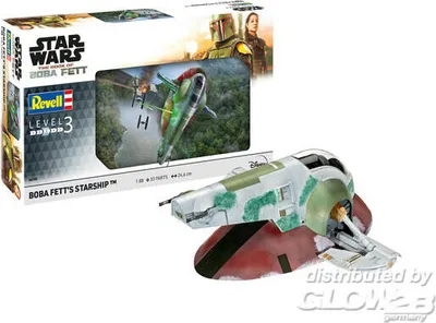 Produktbild von Revell REV6785 The Book of Boba Fett: Boba Fett's Starship (1:88)