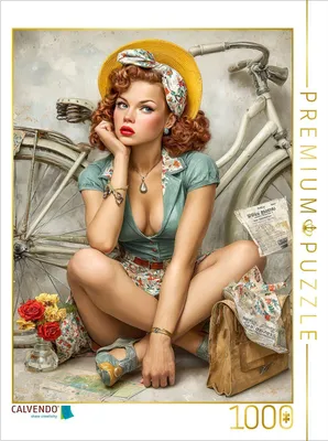 Produktbild von CALVENDO Puzzle Soll ich mit dem Fahrrad oder soll ich nicht | 1000 Teile Lege-Größe 64x48cm Foto-Puzzle für glückliche Stunden