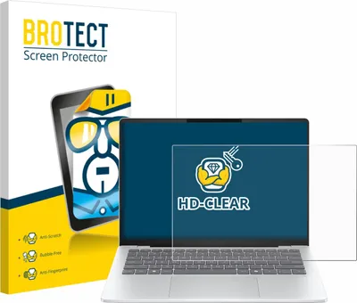 Produktbild von Für HP OmniBook 5 14 Schutzfolie BROTECT Displayschutz Display Schutz Folie Klar Transparent