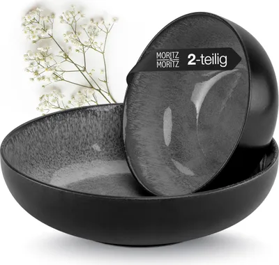 Produktbild von Moritz & Moritz VIDA anthrazit Schale 2 tlg.
