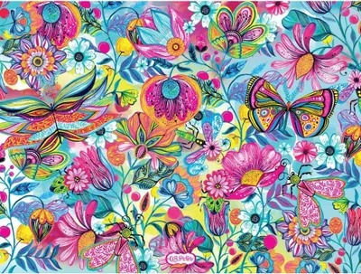Immagine prodotto di BLUEBIRD Puzzle Fiori e farfalle 1000 pezzi