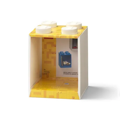 Obrázek produktu pro LEGO® Brick 4 závěsná police - bílá