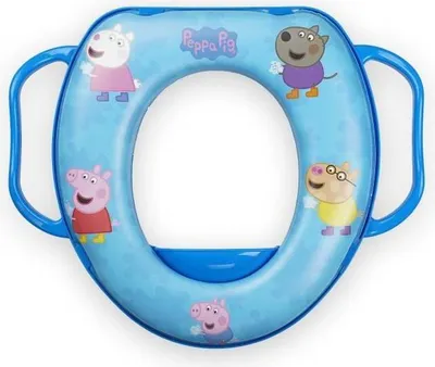 Produktbild von WC-Sitzverkleinerer - THERMOBABY - Komfort mit Griffen - Peppa Pig