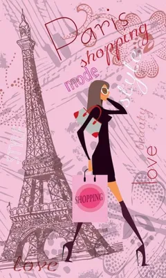 Produktbild von Fototapete - Paris Style 150x250cm - Vliestapete