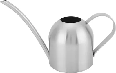 Produktbild von 1000ml Edelstahl Indoor Outdoor Gießkanne Garten Pflanze Blume Lange Auslauf Gießkanne