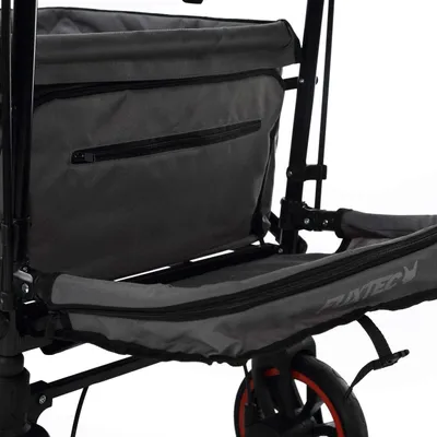 Produktbild von Kinderwagen mit Sitz - Kinderwagen mit Duwstang - Grau